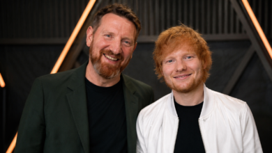 Sean Connolly and Ed Sheeran