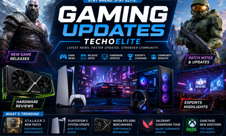 Gaming Updates TechoElite