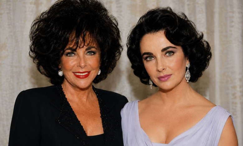 Karen Lynch and Elizabeth Taylor