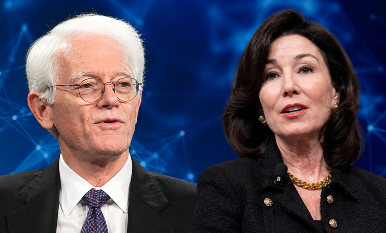 Safra Catz and Peter Lynch