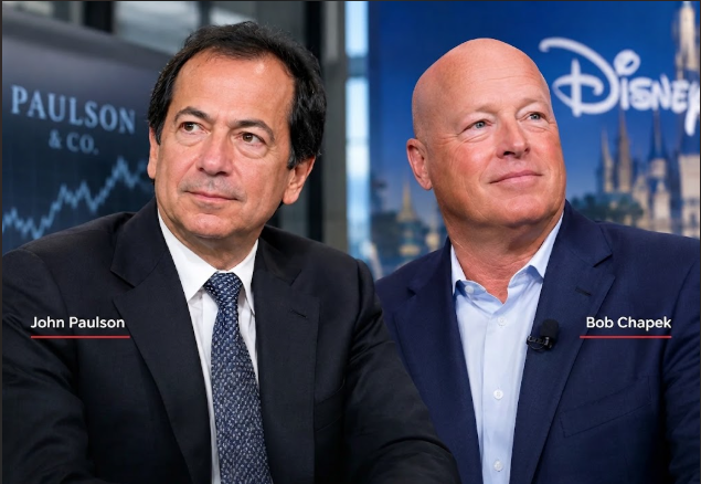 John Paulson and Bob Chapek