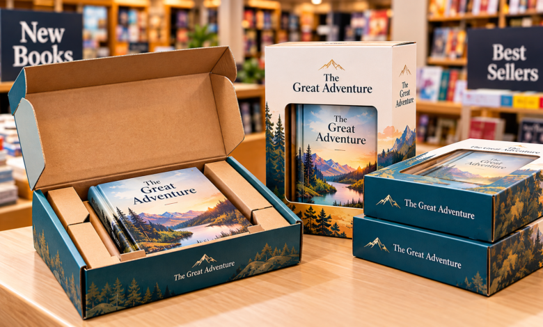 Book Packaging Boxes - Merchandising Impact of Printed Retail Displays