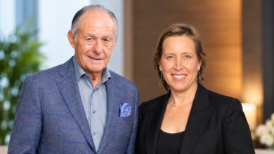 Susan Wojcicki and John Sobrato