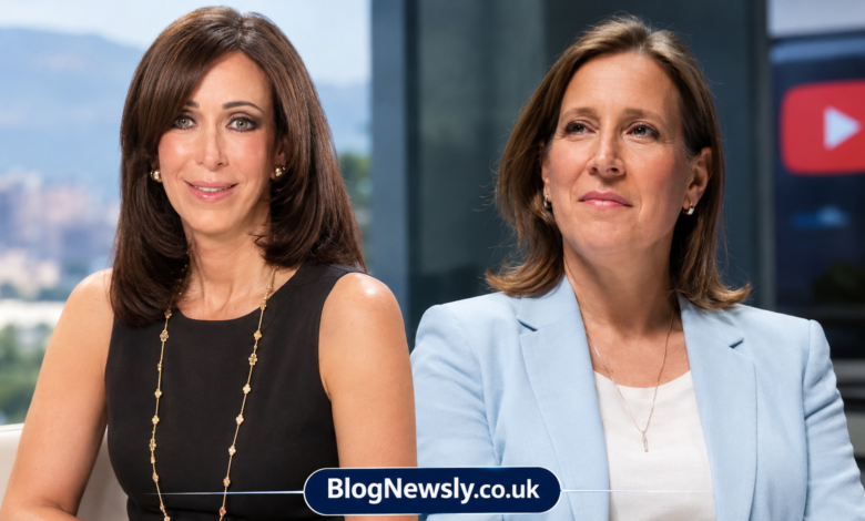 Maria Asuncion Aramburuzabala and Susan Wojcicki