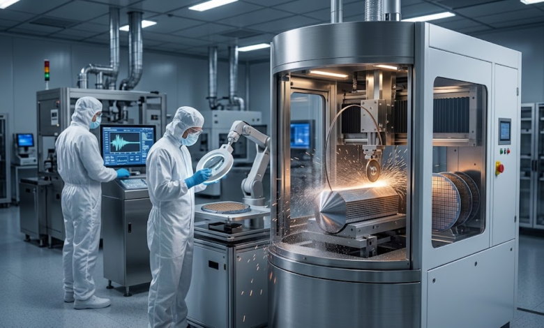 Zelatec Silicon Wafer Slicing Machine