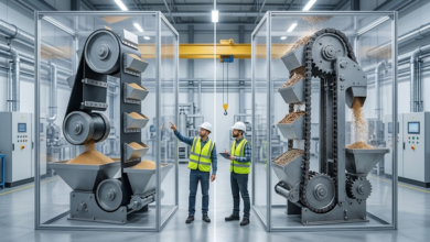 Belt vs Chain Bucket Elevator